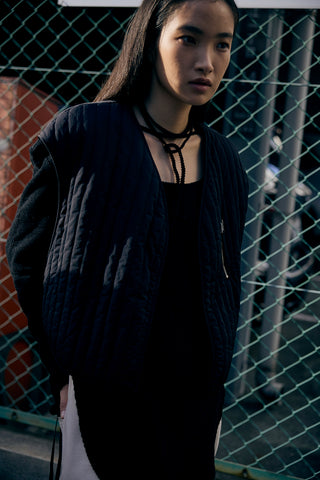 《予約》LAYERED LONG TIE TOPS