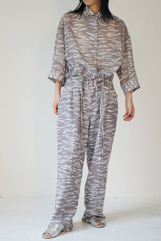 《ARCHIVE SALE》SHEER ZEBRA WIDE PANTS (40%OFF)