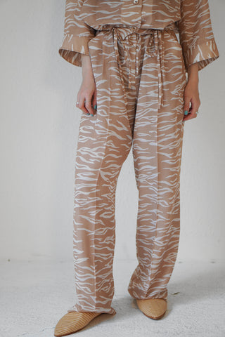 《ARCHIVE SALE》SHEER ZEBRA WIDE PANTS (40%OFF)