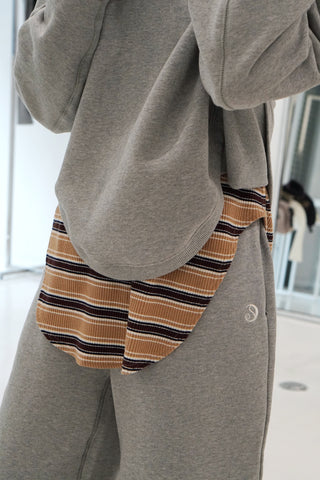 《追加予約》DUALITY RIB TOPS (BORDER)