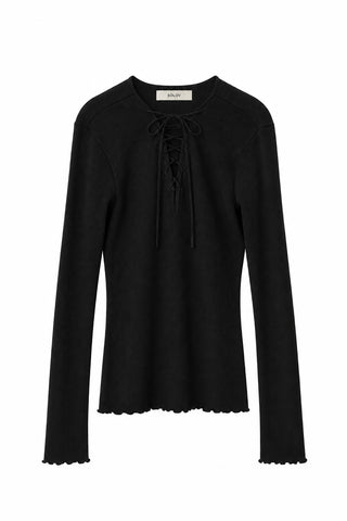 《予約》LACE UP THERMAL TOPS