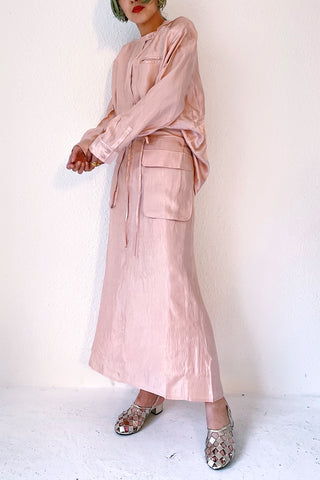 《ARCHIVE SALE》SATIN GARDENER SKIRT (50%OFF)