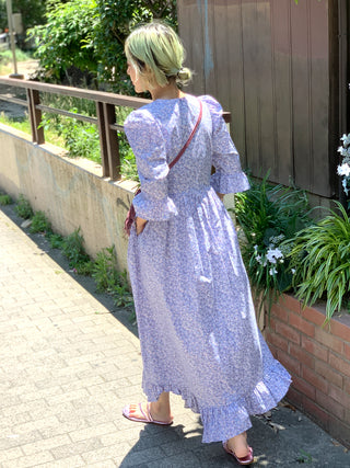 《ARCHIVE SALE》SUMMER GARDEN FRILL DRESS (50%OFF)