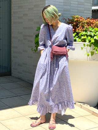 《ARCHIVE SALE》SUMMER GARDEN FRILL DRESS (50%OFF)