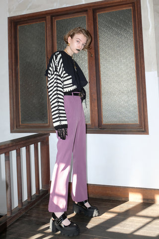 《SALE》CREASE FLARE PANTS (50%OFF)