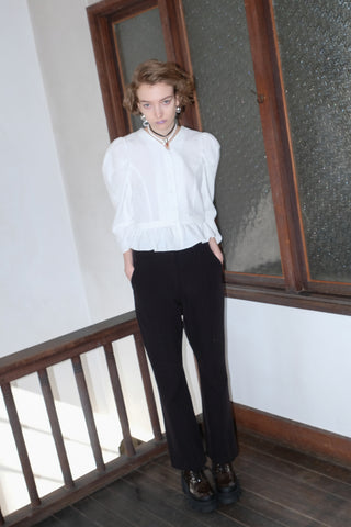 《SALE》CREASE FLARE PANTS (50%OFF)