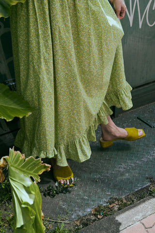 《ARCHIVE SALE》SUMMER GARDEN FRILL DRESS (50%OFF)