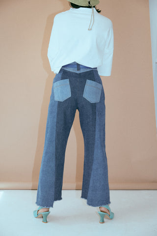 《SALE》HIGHRISE PANEL JEANS (50%OFF)