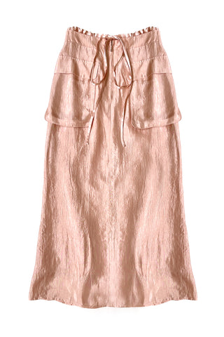 《ARCHIVE SALE》SATIN GARDENER SKIRT (50%OFF)