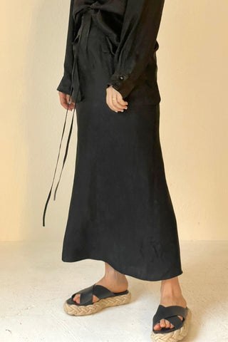 《ARCHIVE SALE》SATIN GARDENER SKIRT (50%OFF)