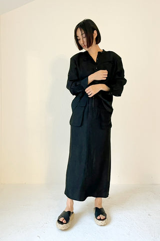 《ARCHIVE SALE》SATIN GARDENER SKIRT (50%OFF)