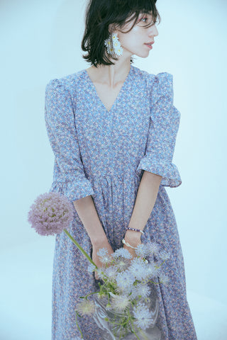 《ARCHIVE SALE》SUMMER GARDEN FRILL DRESS (50%OFF)