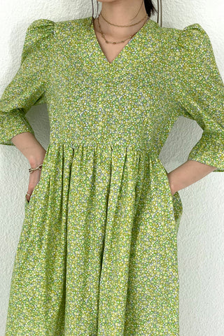 《ARCHIVE SALE》SUMMER GARDEN FRILL DRESS (50%OFF)