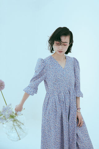 《ARCHIVE SALE》SUMMER GARDEN FRILL DRESS (50%OFF)