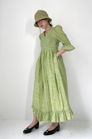 《ARCHIVE SALE》SUMMER GARDEN FRILL DRESS (50%OFF)