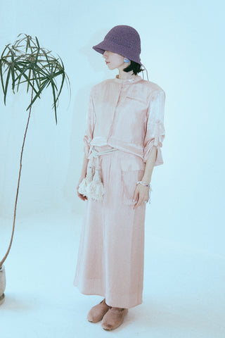 《ARCHIVE SALE》SATIN GARDENER SKIRT (50%OFF)