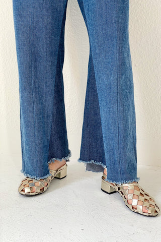 《SALE》HIGHRISE PANEL JEANS (50%OFF)