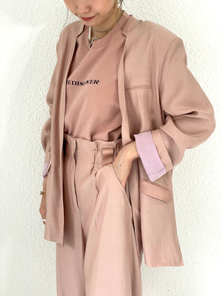 《ARCHIVE SALE》SATIN ROUGH JACKET (50%OFF)