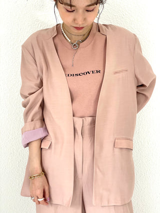 《ARCHIVE SALE》SATIN ROUGH JACKET (50%OFF)