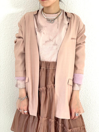 《ARCHIVE SALE》SATIN ROUGH JACKET (50%OFF)