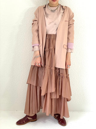 《ARCHIVE SALE》SATIN ROUGH JACKET (50%OFF)