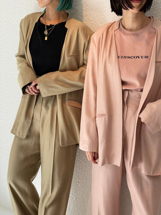 《ARCHIVE SALE》SATIN ROUGH JACKET (50%OFF)